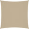 vidaXL - Zonnescherm - vierkant - 4,5x4,5 - m - oxford - stof - beige