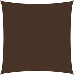 vidaXL - Zonnescherm - vierkant - 4,5x4,5 - m - oxford - stof - bruin
