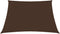 vidaXL - Zonnescherm - vierkant - 4,5x4,5 - m - oxford - stof - bruin