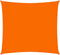 vidaXL - Zonnescherm - vierkant - 4,5x4,5 - m - oxford - stof - oranje