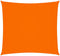 vidaXL - Zonnescherm - vierkant - 4,5x4,5 - m - oxford - stof - oranje