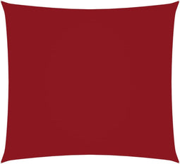 vidaXL - Zonnescherm - vierkant - 4,5x4,5 - m - oxford - stof - rood