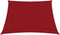 vidaXL - Zonnescherm - vierkant - 4,5x4,5 - m - oxford - stof - rood