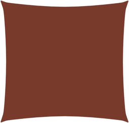 vidaXL - Zonnescherm - vierkant - 4,5x4,5 - m - oxford - stof - terraccota
