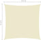 vidaXL - Zonnescherm - vierkant - 4,5x4,5 - m - oxford - stof - crèmekleurig