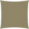 vidaXL - Zonnescherm - vierkant - 4x4 - m - oxford - stof - beige