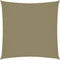 vidaXL - Zonnescherm - vierkant - 4x4 - m - oxford - stof - beige