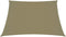 vidaXL - Zonnescherm - vierkant - 4x4 - m - oxford - stof - beige