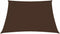 vidaXL - Zonnescherm - vierkant - 4x4 - m - oxford - stof - bruin
