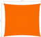 vidaXL - Zonnescherm - vierkant - 4x4 - m - oxford - stof - oranje