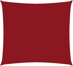 vidaXL - Zonnescherm - vierkant - 4x4 - m - oxford - stof - rood