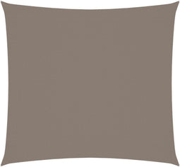vidaXL - Zonnescherm - vierkant - 4x4 - m - oxford - stof - taupe