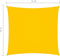 vidaXL - Zonnescherm - vierkant - 5x5 - m - oxford - stof - geel