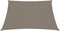 vidaXL - Zonnescherm - vierkant - 5x5 - m - oxford - stof - taupe