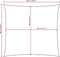 vidaXL - Zonnescherm - vierkant - 5x5 - m - oxford - stof - wit