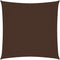 vidaXL - Zonnescherm - vierkant - 6x6 - m - oxford - stof - bruin