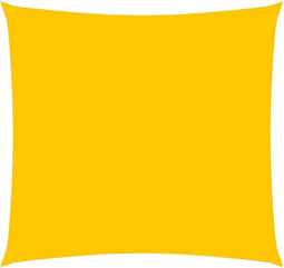 vidaXL - Zonnescherm - vierkant - 6x6 - m - oxford - stof - geel