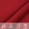 vidaXL - Zonnescherm - vierkant - 6x6 - m - oxford - stof - rood