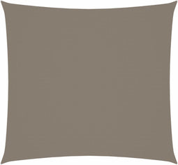 vidaXL - Zonnescherm - vierkant - 6x6 - m - oxford - stof - taupe