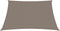 vidaXL - Zonnescherm - vierkant - 6x6 - m - oxford - stof - taupe