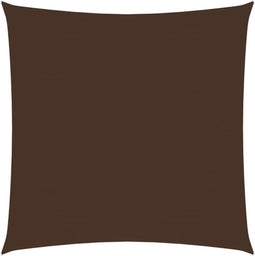 vidaXL - Zonnescherm - vierkant - 7x7 - m - oxford - stof - bruin
