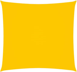 vidaXL - Zonnescherm - vierkant - 7x7 - m - oxford - stof - geel