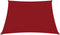 vidaXL - Zonnescherm - vierkant - 7x7 - m - oxford - stof - rood