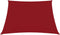 vidaXL - Zonnescherm - vierkant - 7x7 - m - oxford - stof - rood