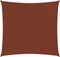 vidaXL - Zonnescherm - vierkant - 7x7 - m - oxford - stof - terracottakleurig