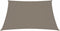 vidaXL - Zonnescherm - vierkant - 7x7 - m - oxford - stof - taupe