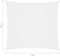 vidaXL - Zonnescherm - vierkant - 7x7 - m - oxford - stof - wit