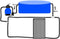vidaXL Zonneverwarmingspaneel gebogen zwembad 110x65 cm