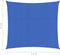 vidaXL - Zonnezeil - 160 - g/m² - 2,5x2,5 - m - HDPE - blauw