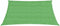 vidaXL - Zonnezeil - 160 - g/m² - 2,5x2,5 - m - HDPE - lichtgroen