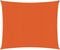 vidaXL - Zonnezeil - 160 - g/m² - 2,5x2,5 - m - HDPE - oranje