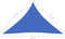 vidaXL - Zonnezeil - 160 - g/m² - 2,5x2,5x3,5 - m - HDPE - blauw