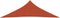 vidaXL - Zonnezeil - 160 - g/m² - 2,5x2,5x3,5 - m - HDPE - terracottakleurig