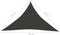 vidaXL - Zonnezeil - 160 - g/m² - 2,5x2,5x3,5 - m - HDPE - antracietkleurig