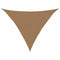 vidaXL - Zonnezeil - 160 - g/m² - 2,5x2,5x3,5 - m - HDPE - taupe