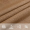 vidaXL - Zonnezeil - 160 - g/m² - 2,5x2,5x3,5 - m - HDPE - taupe