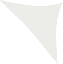 vidaXL - Zonnezeil - 160 - g/m² - 2,5x2,5x3,5 - m - HDPE - wit