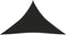 vidaXL - Zonnezeil - 160 - g/m² - 2,5x2,5x3,5 - m - HDPE - zwart