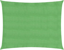 vidaXL - Zonnezeil - 160 - g/m² - 2,5x3,5 - m - HDPE - lichtgroen