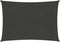 vidaXL - Zonnezeil - 160 - g/m² - 2,5x3,5 - m - HDPE - antracietkleurig