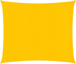 vidaXL - Zonnezeil - 160 - g/m² - 2,5x3 - m - HDPE - geel