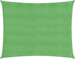 vidaXL - Zonnezeil - 160 - g/m² - 2,5x3 - m - HDPE - lichtgroen