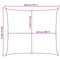 vidaXL - Zonnezeil - 160 - g/m² - 2,5x3 - m - HDPE - lichtgroen