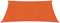 vidaXL - Zonnezeil - 160 - g/m² - 2,5x3 - m - HDPE - oranje
