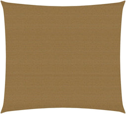 vidaXL - Zonnezeil - 160 - g/m² - 2,5x3 - m - HDPE - taupe