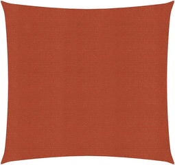 vidaXL - Zonnezeil - 160 - g/m² - 2,5x3 - m - HDPE - terracottakleurig